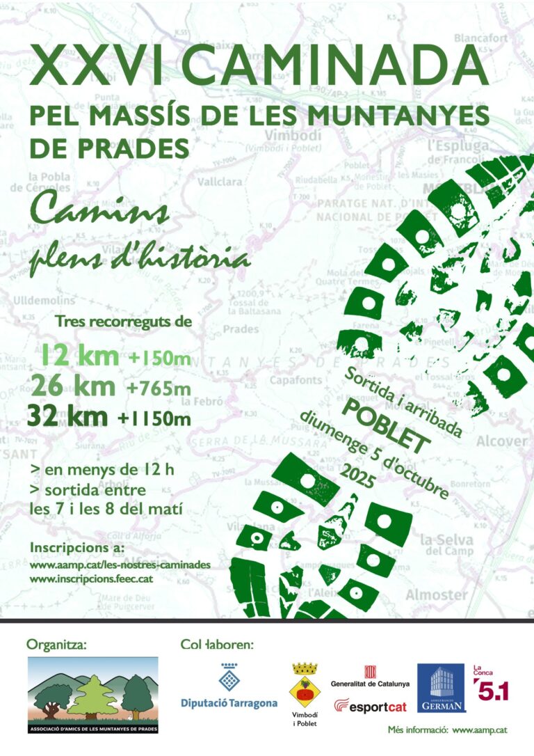 XXVI Caminada Massís Muntanyes de Prades